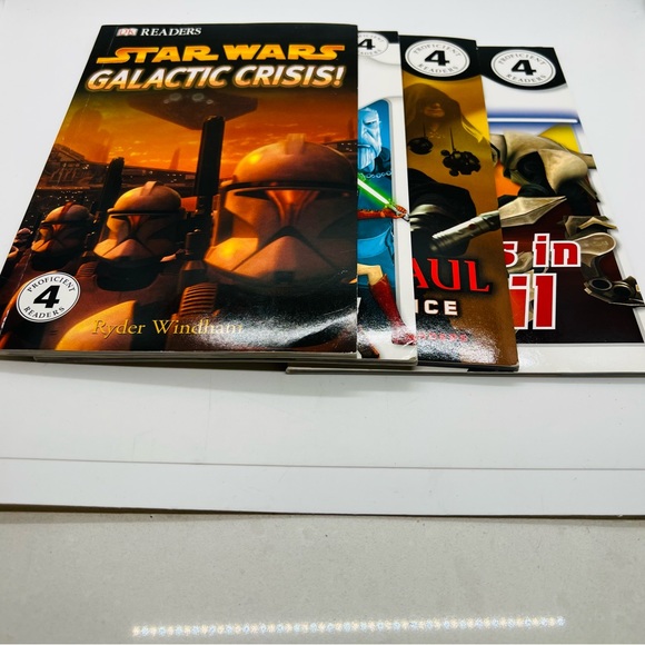 NWT Star Wars Level 4 Books. Bundle of 4 books - Picture 6 of 12